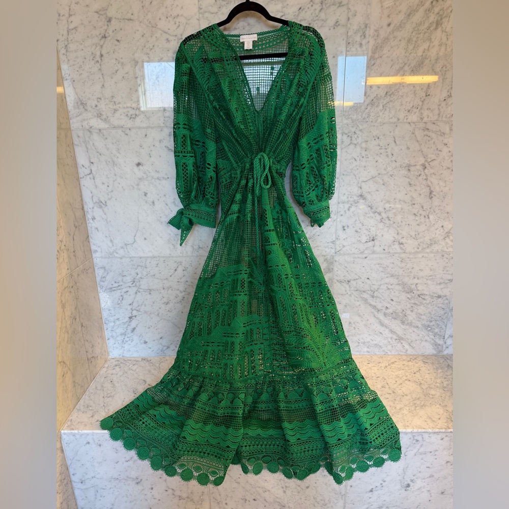House of Harlow 1960 Green Maxi Dress